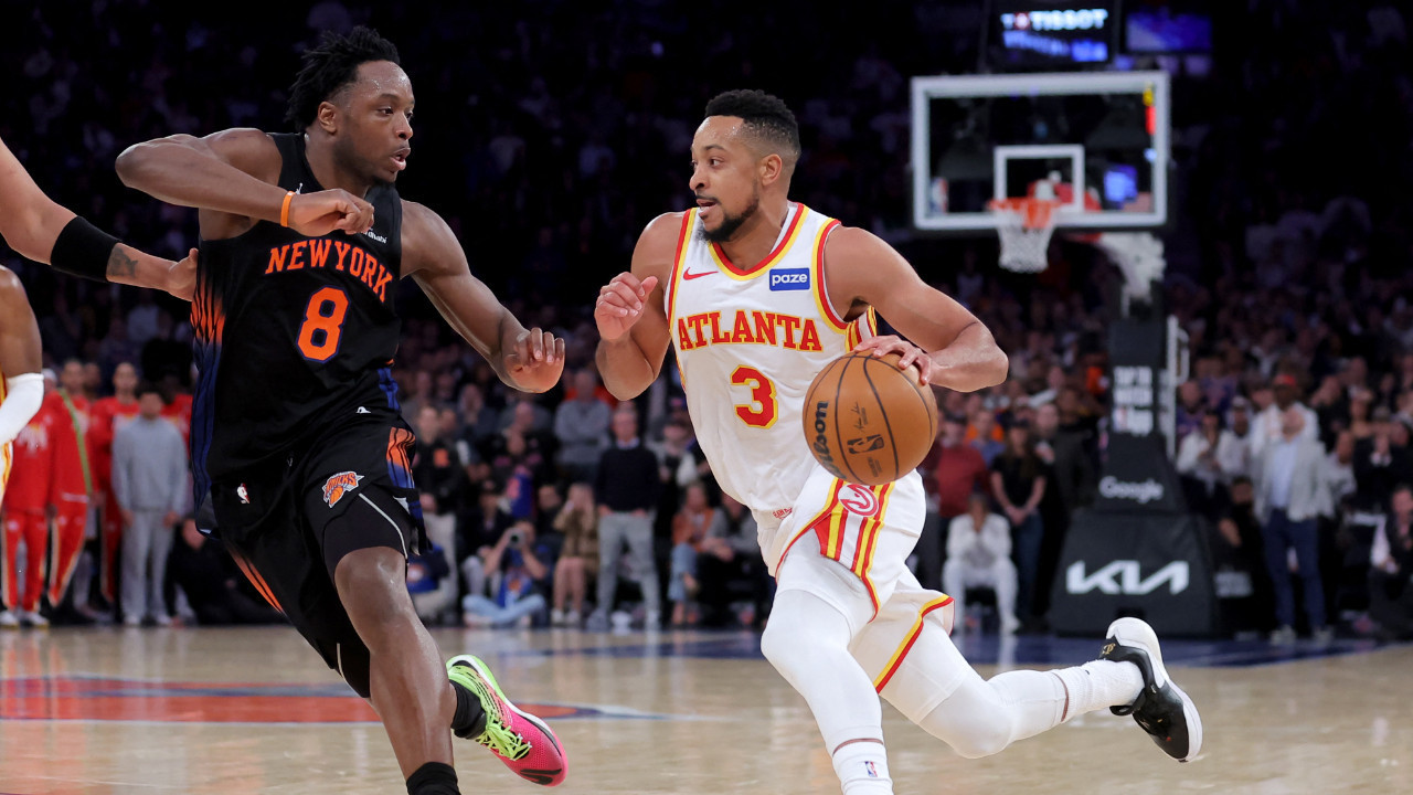 McCollum son dakika şov yaptı: Hawks, Knicks'i devirdi: 107-106