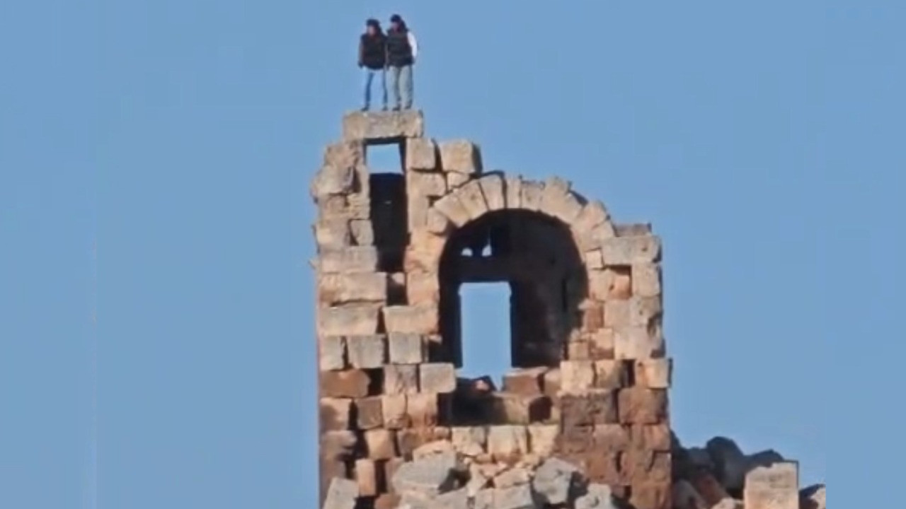Nemrut'un Tahtı'nda akılalmaz hareket