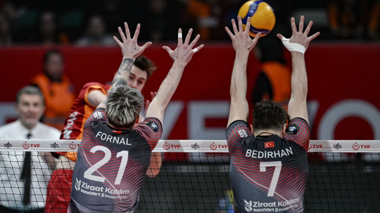 Ziraat, Galatasaray'ı 3-1'le devirdi: Final serisinde 1-0 öne geçti