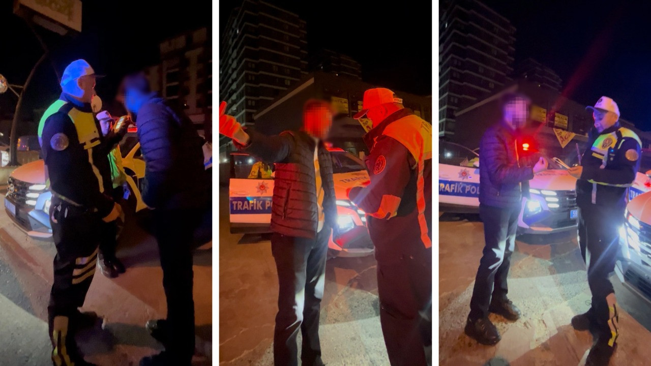 "Ayaklarına kapanayım ne olur arabayı men etme" diyen alkollü sürücü cezadan kurtulamadı