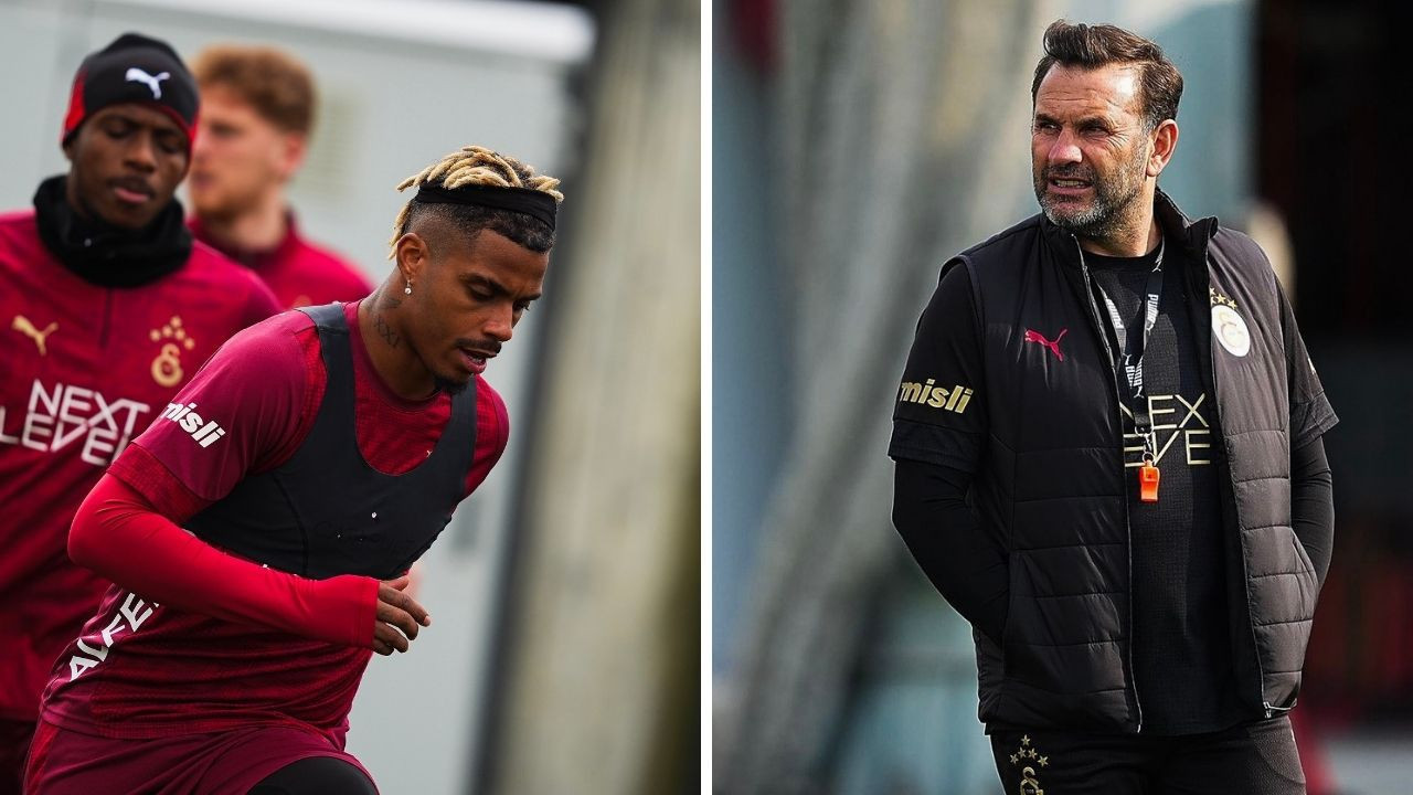 Galatasaray derbi mesaisine başladı