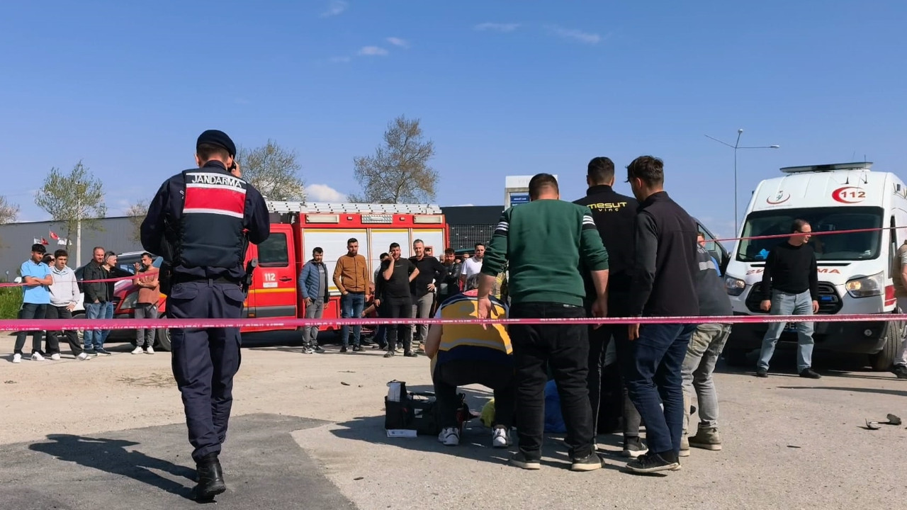 Araçtan atladı ama kurtulamadı