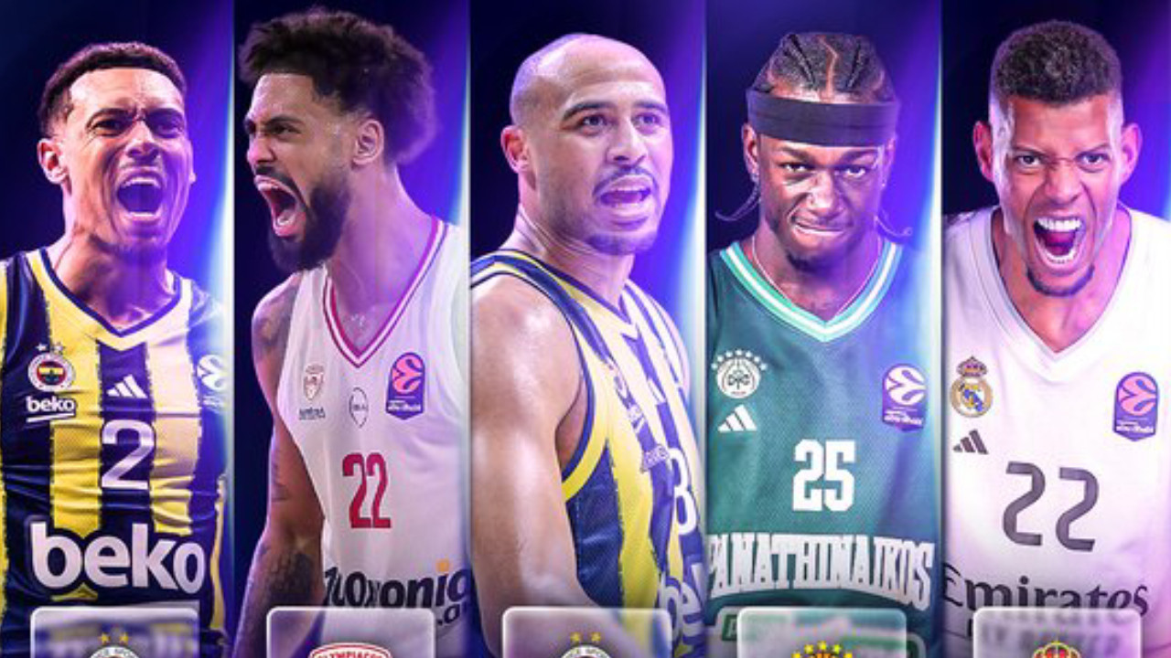 Euroleague’de "sezonun en iyi 5"inde 2 Fenerbahçeli var