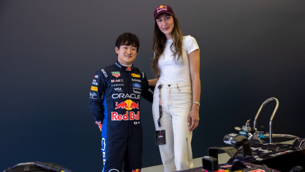 Hande Baladın, ünlü Formula 1 pilotu ile bir araya geldi
