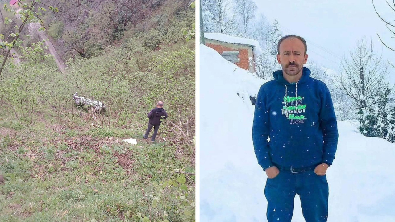Fındık bahçesine uçtu: Sürücü hayatını kaybetti