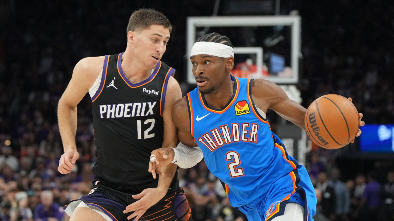 Gilgeous-Alexander'dan tarihi gece: Thunder, Phoenix'te seriyi kopardı
