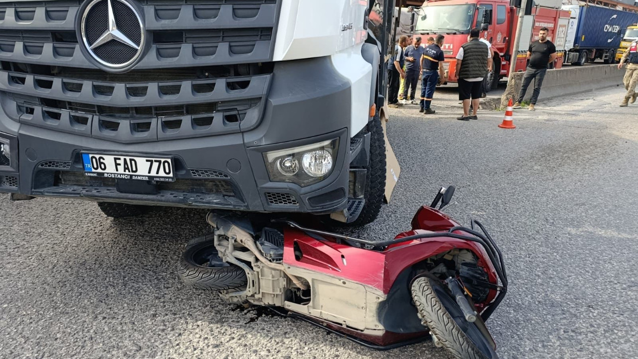 Kamyonun altında can verdi