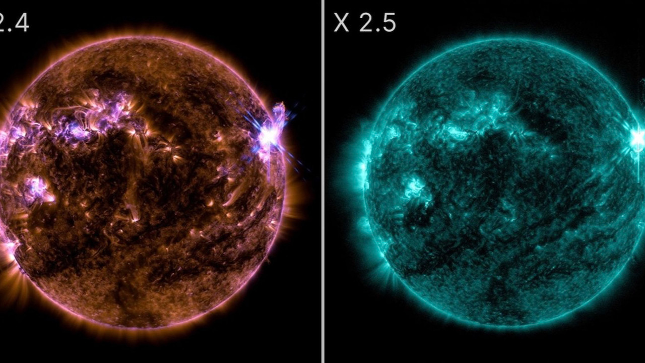 NASA duyurdu: Güneş'te patlama oldu, sinyaller kesildi