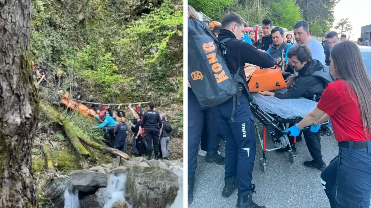 35 yaşında kalp krizi geçirip dereye düştü