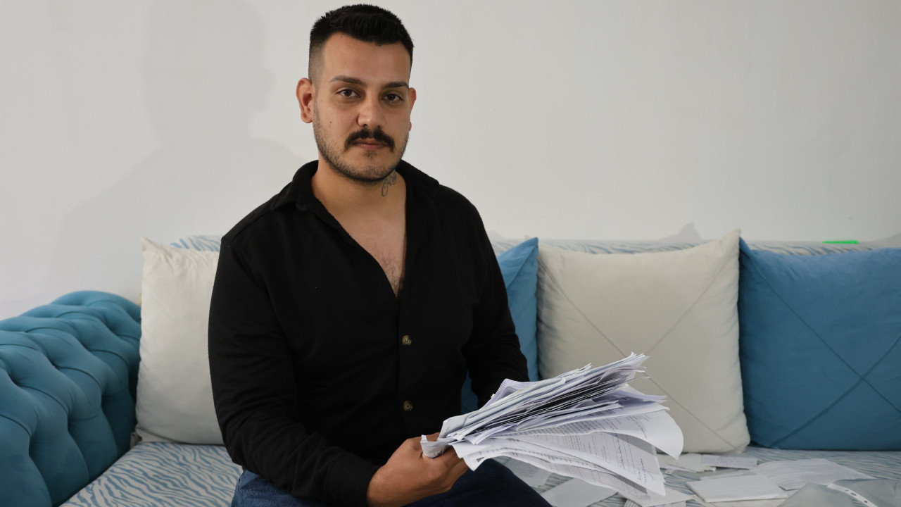 Çocukluk arkadaşına IBAN'ını verdi, hakkında 70 dava açıldı