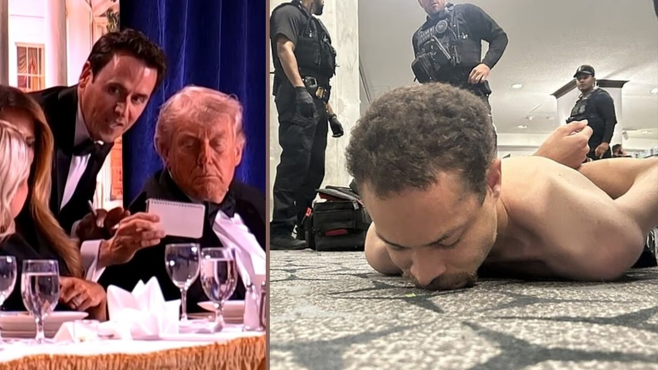 Saldırıdan saniyeler önce Trump çiftine kağıt göstermişti: Ne yazdığını açıkladı