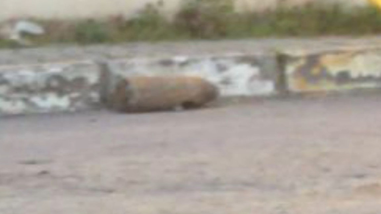 Eyüpsultan'da havan topu mermisi olduğu değerlendirilen mühimmat bulundu