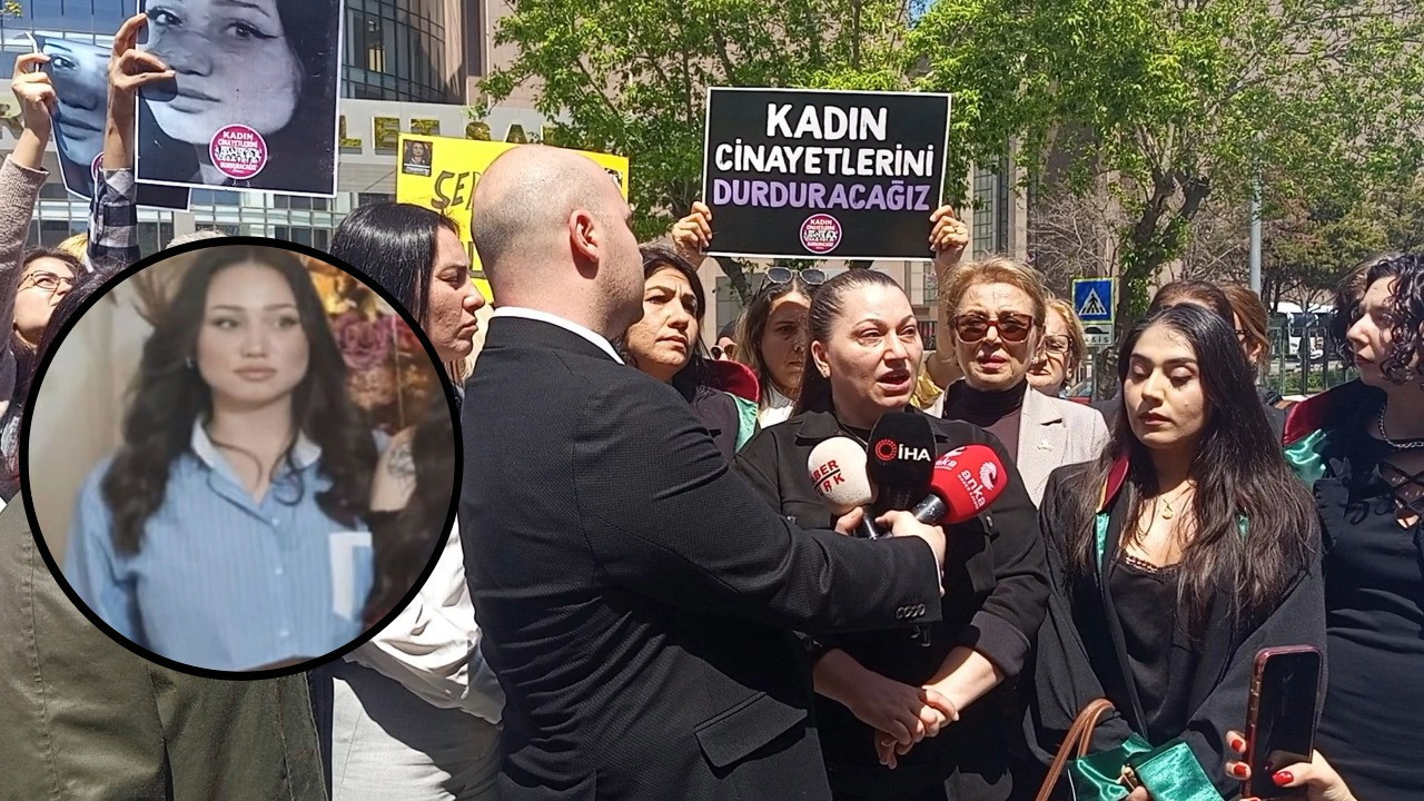 Cesedi halıya sarılmıştı: Annesi adliye önünde isyan etti