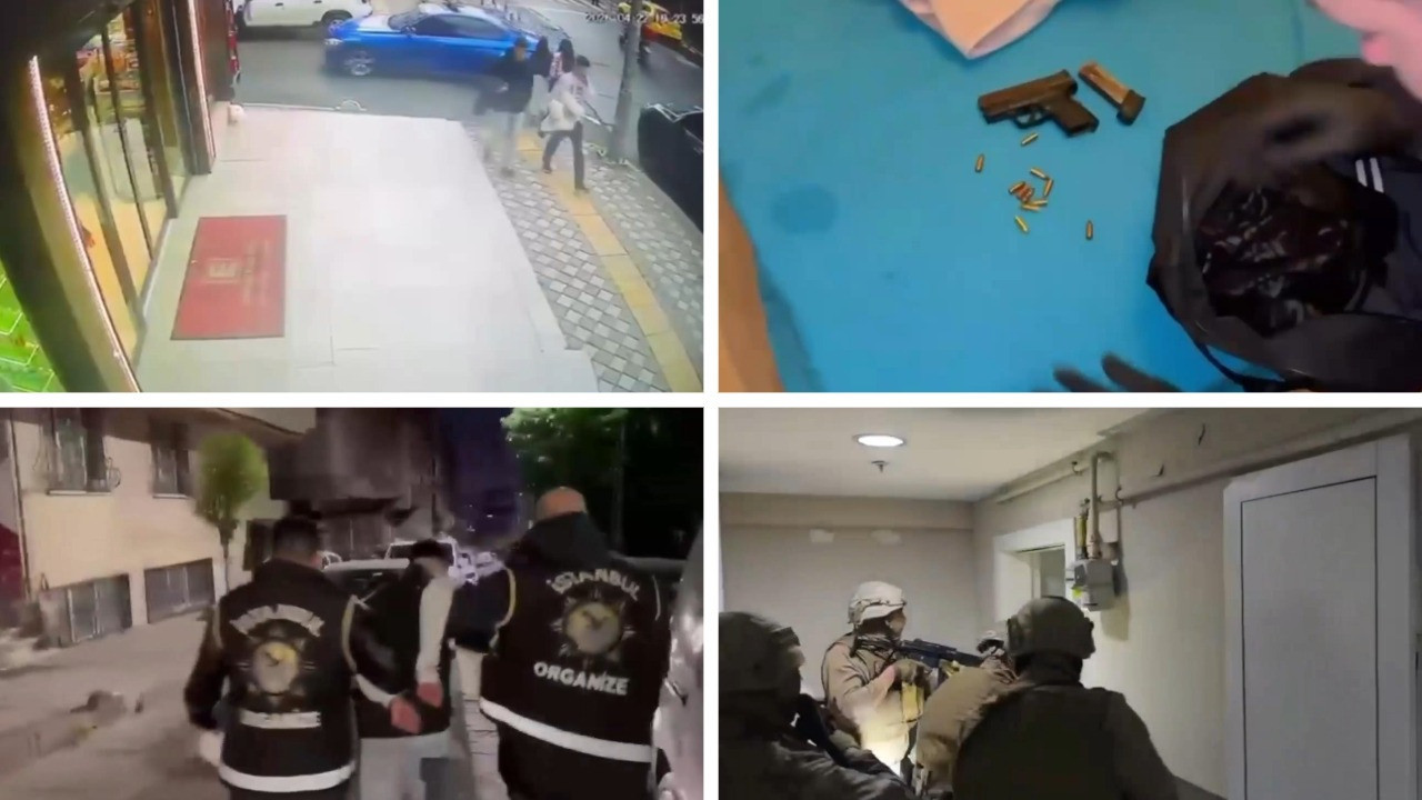 Zarfın içinden mermi çıktı: 6 şüpheli yakalandı
