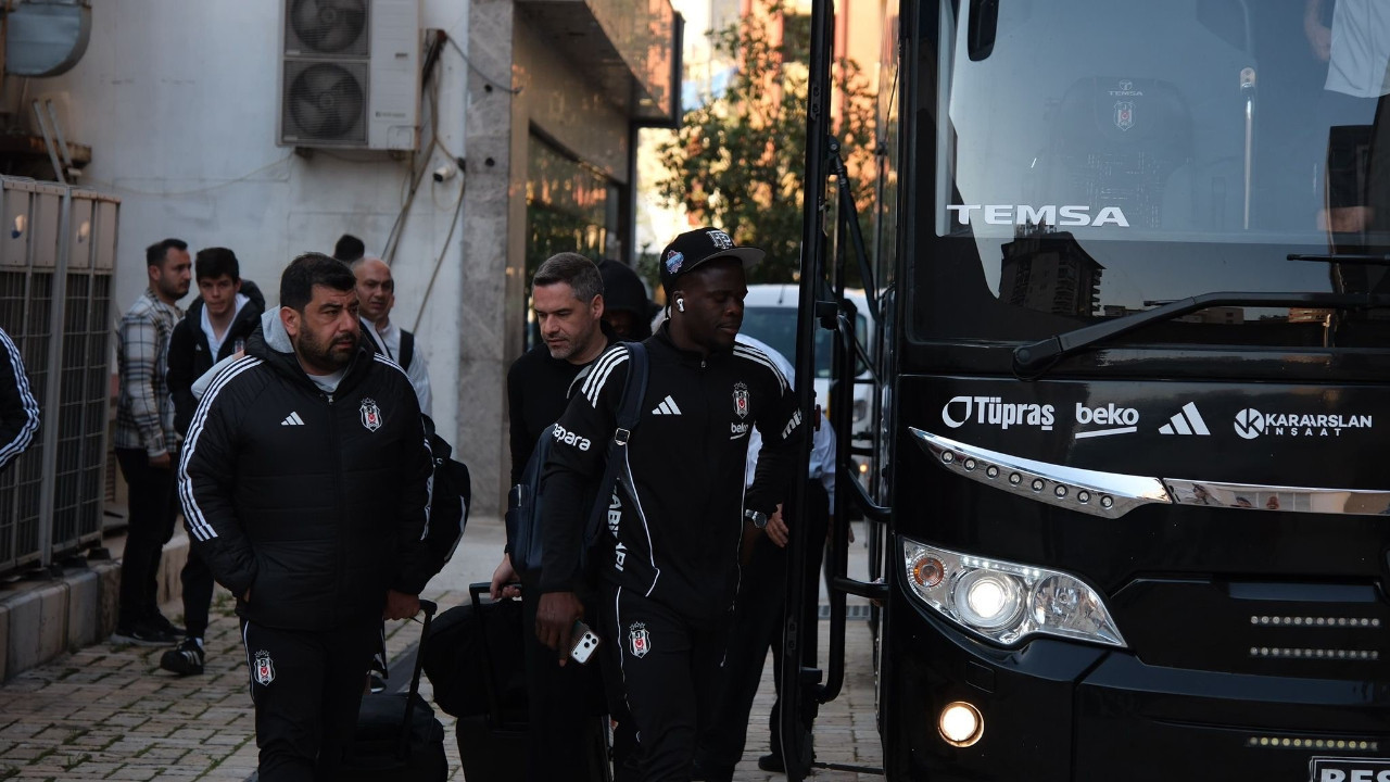 Beşiktaş, Gaziantep'e ulaştı