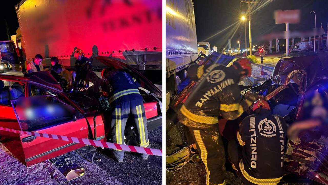 Otomobil TIR'ın altına girdi: 20 yaşındaki genç öldü