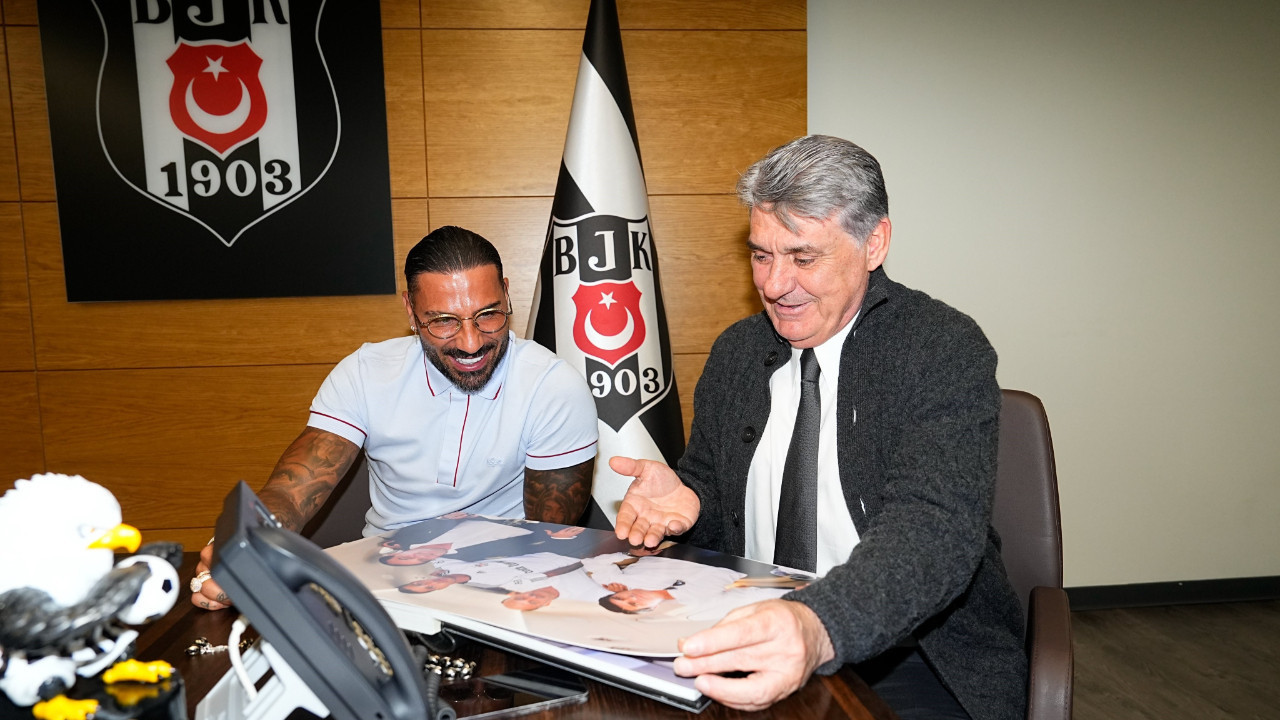 Ricardo Quaresma, Beşiktaş Başkanı Serdal Adalı'yı ziyaret etti