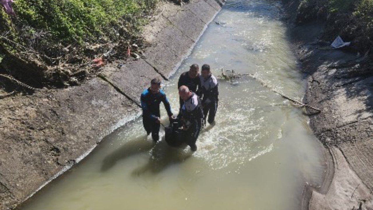Sulama kanalında ölü bulundu