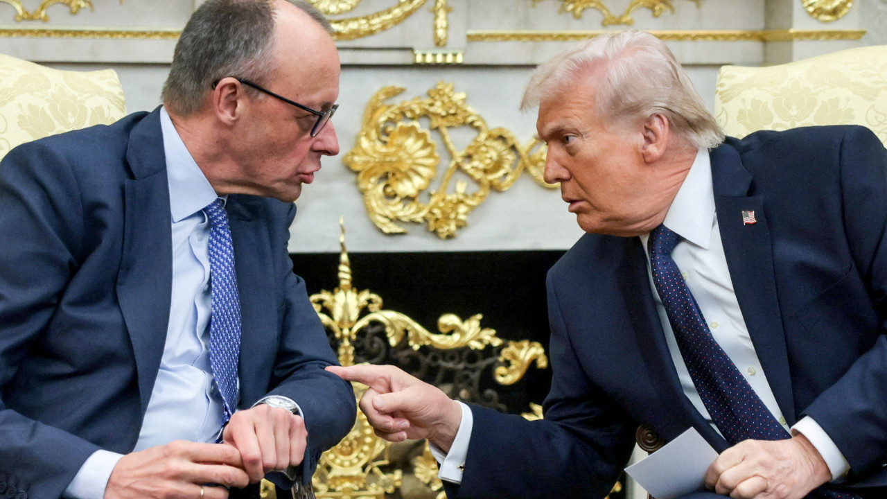 Trump, Alman lidere saydırdı: Kendi ülkesine baksın