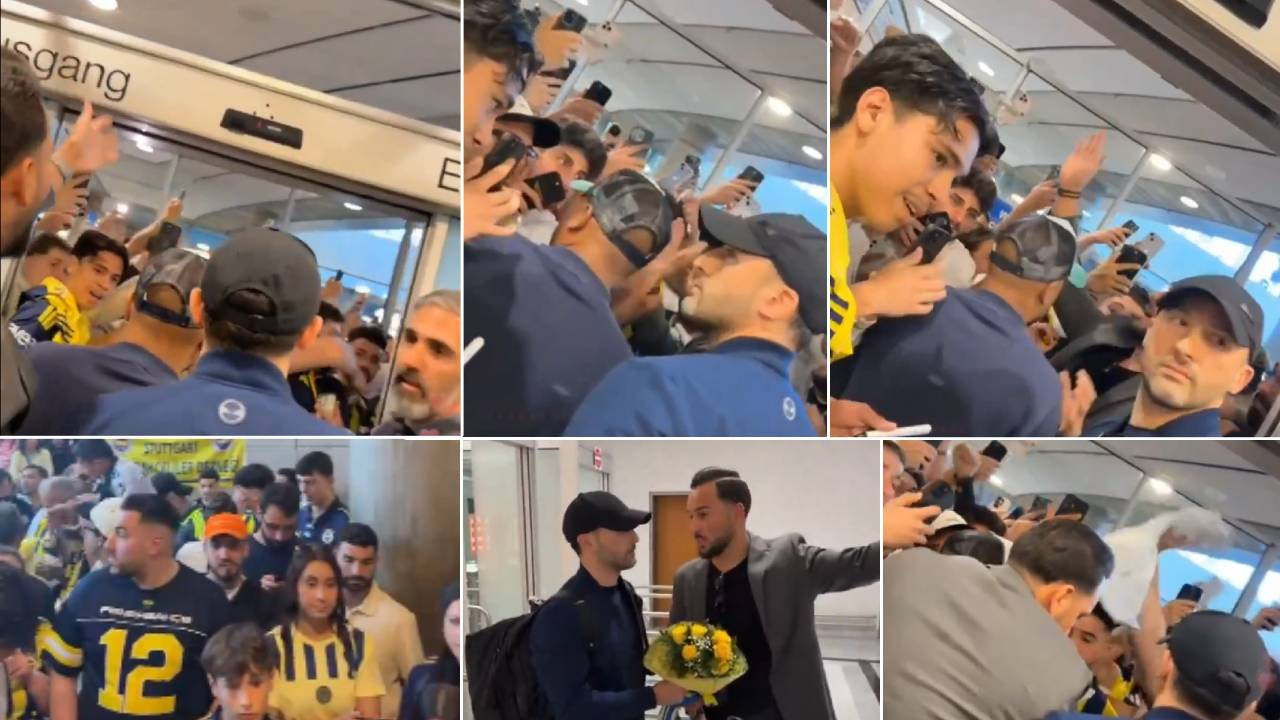 Tedesco havalimanı çıkışında neye uğradığını şaşırdı: Sevgi seli Almanya'ya ulaştı