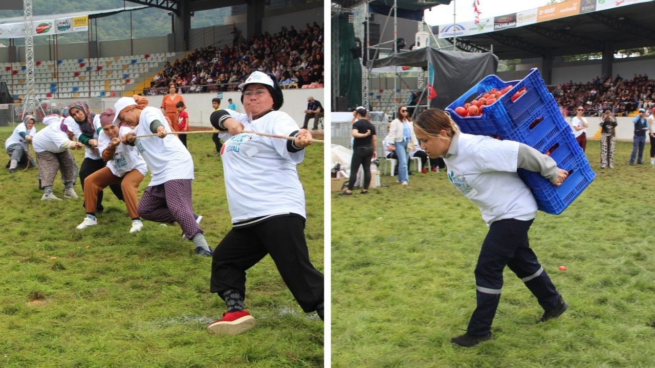 'Tarım ve Seracılık Festivali'nden renkli görüntüler
