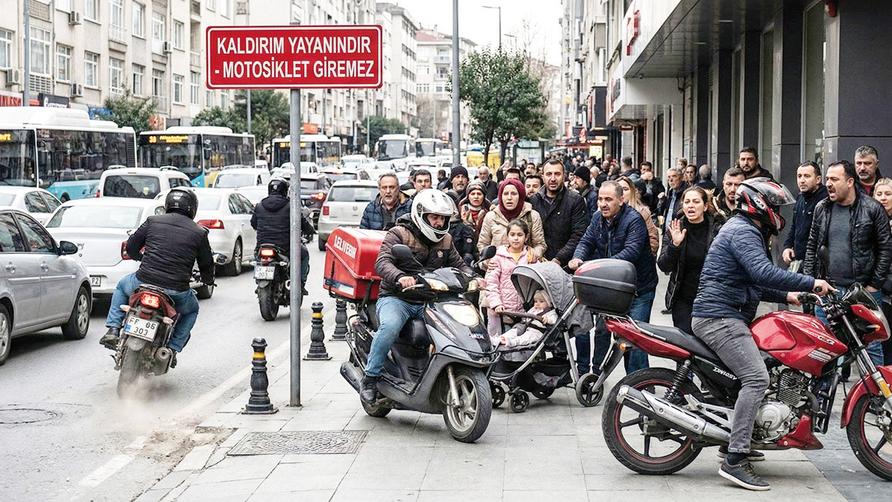 4 tekerden 2 tekere düştük