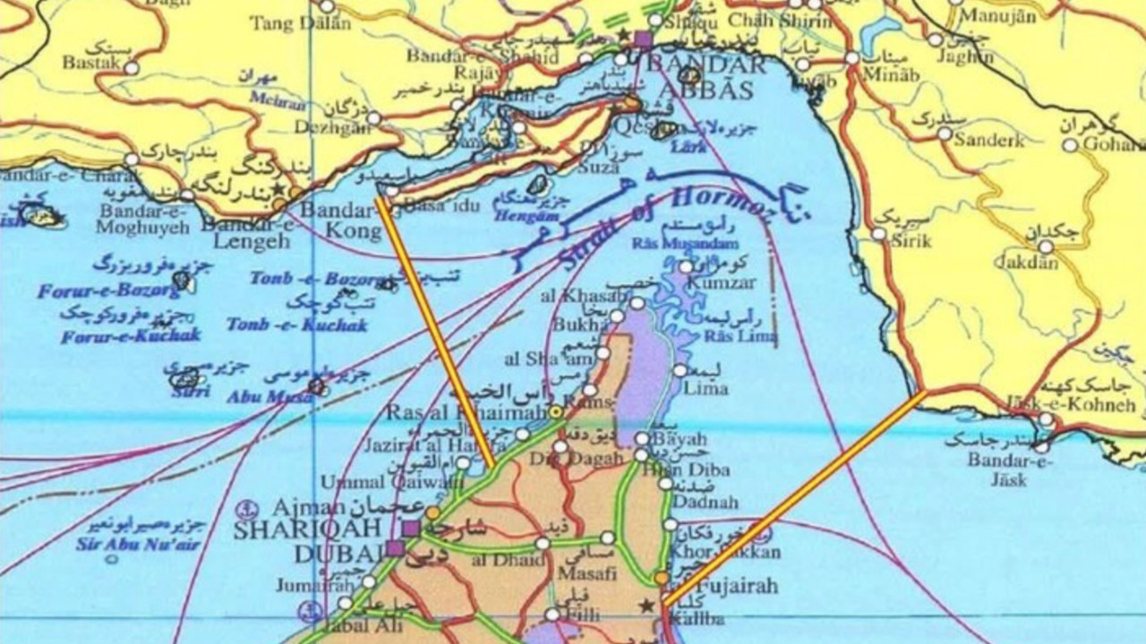İran'dan Washington'ı çıldırtacak Hürmüz Boğazı haritası