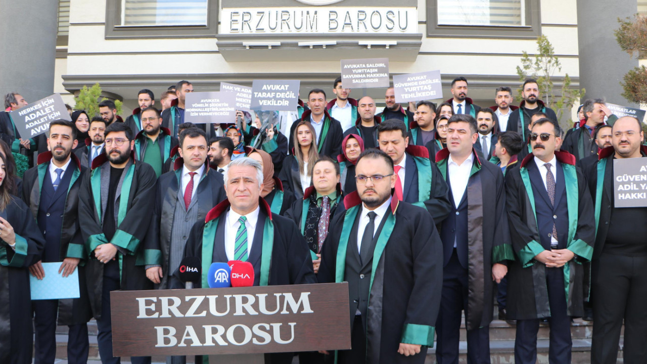 Saldırıya uğrayan avukata barodan destek