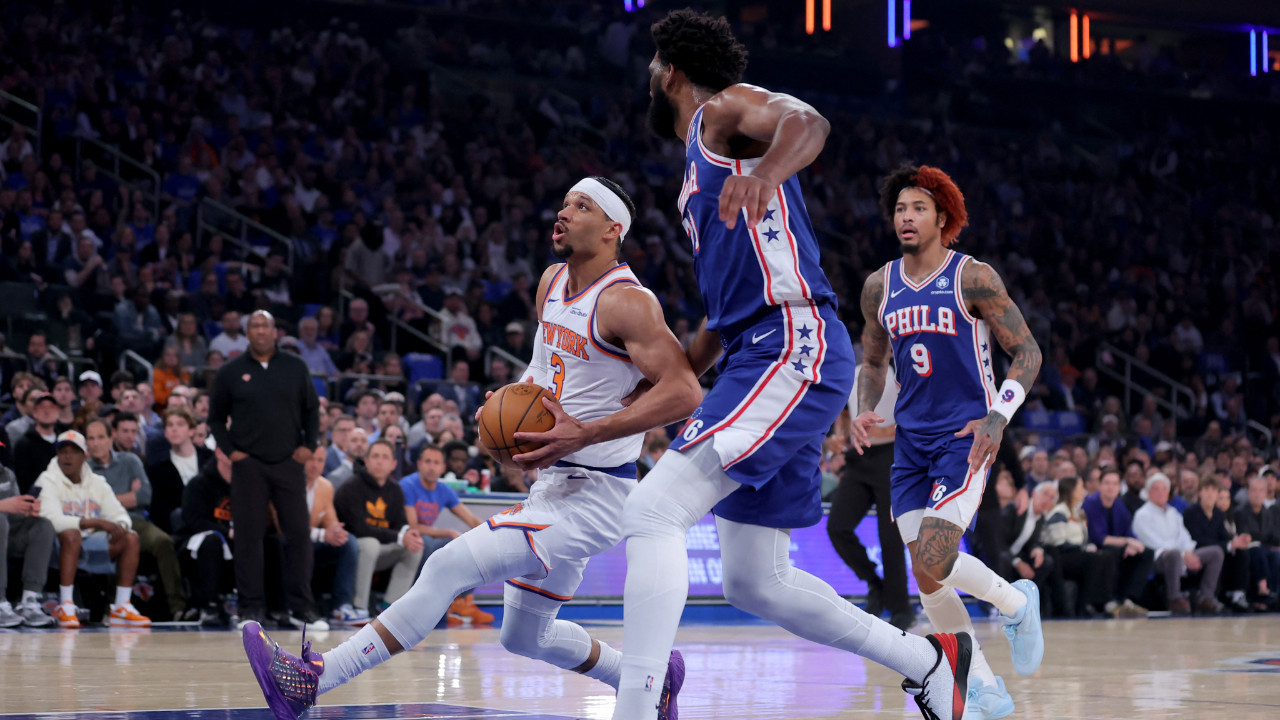 New York Knicks, Philadelphia'yı darma duman etti: Serinin ilk maçını farklı kazandı