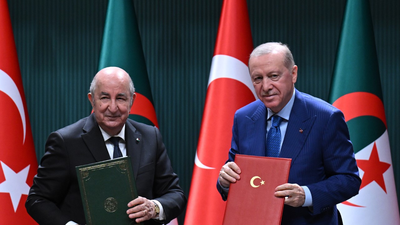 Türkiye ile Cezayir arasında 13 anlaşma