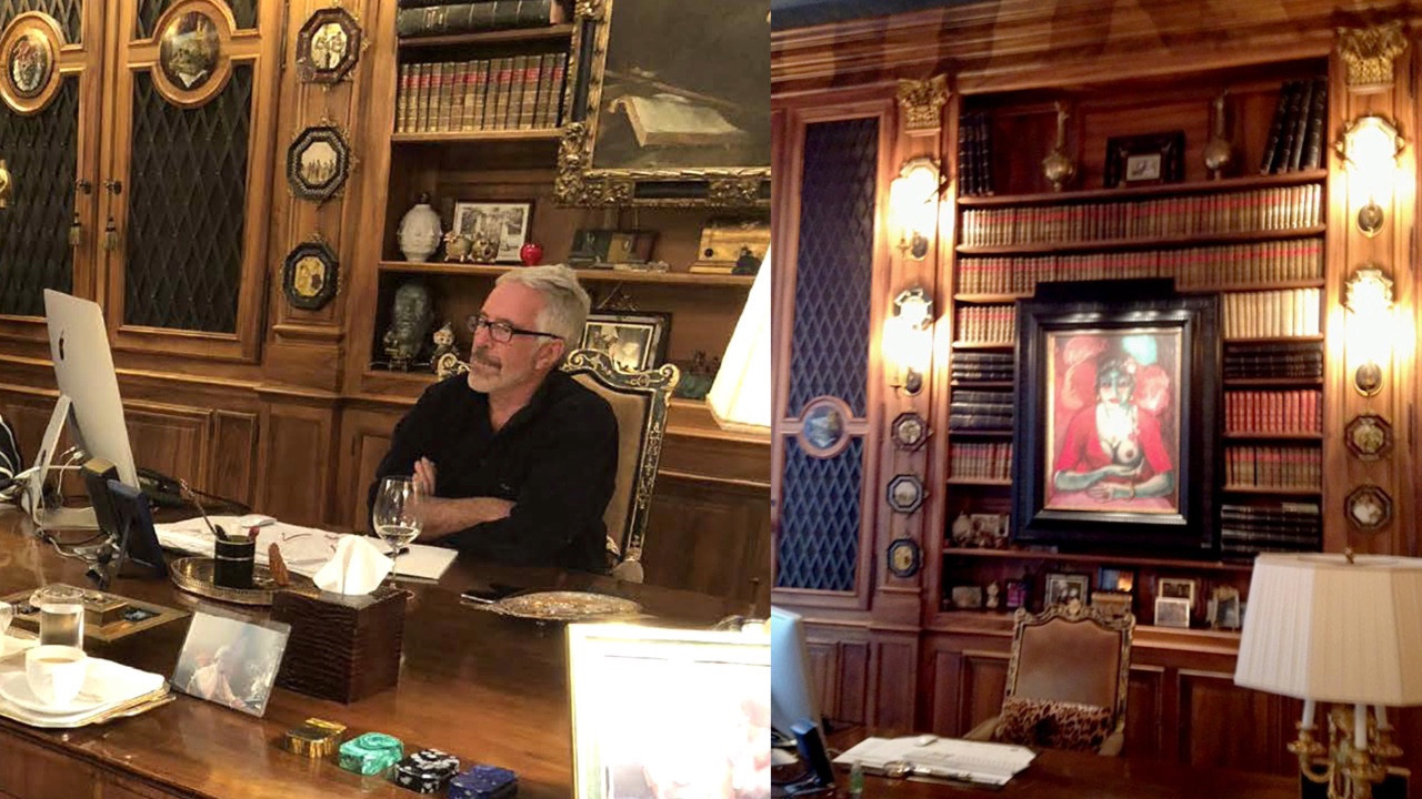 Epstein'in odasındaki tablo açık artırmaya çıktı