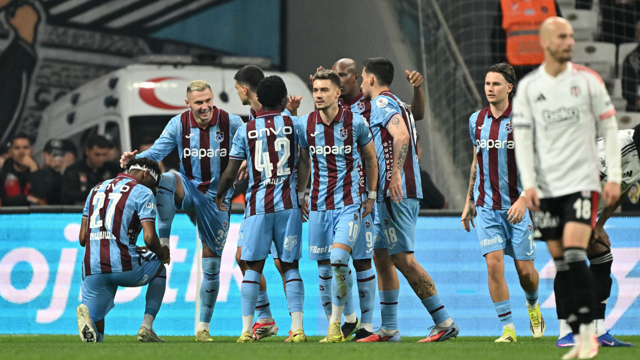 Beşiktaş'ın kabusu sürüyor: Trabzonspor Dolmabahçe'den 3 puanla döndü