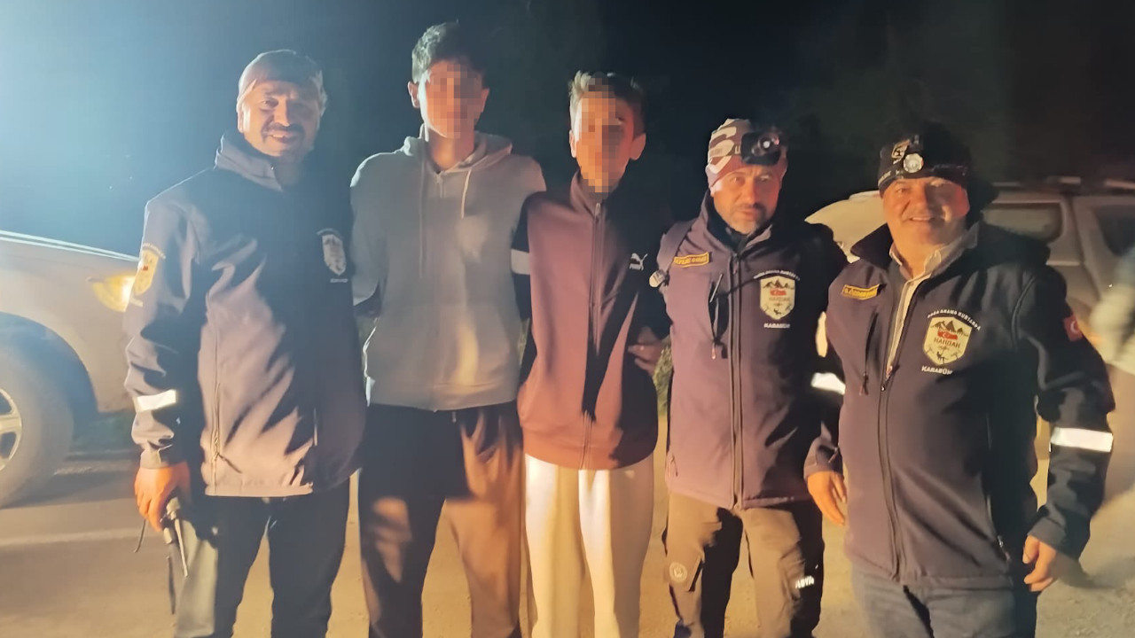 Ekipler seferber oldu: 2 çocuk ormanda bulundu