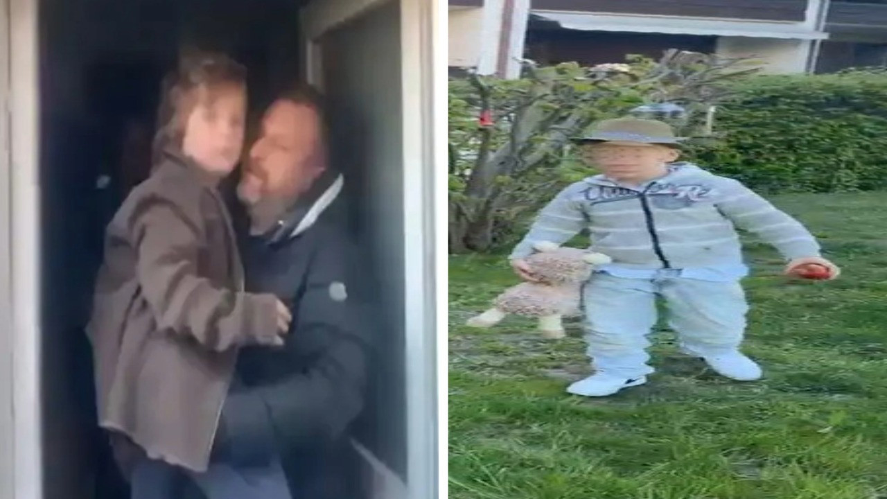 7 yıl sonra annesine kavuşan Nazar’ın Almanya’daki yeni hayatı görüntülendi