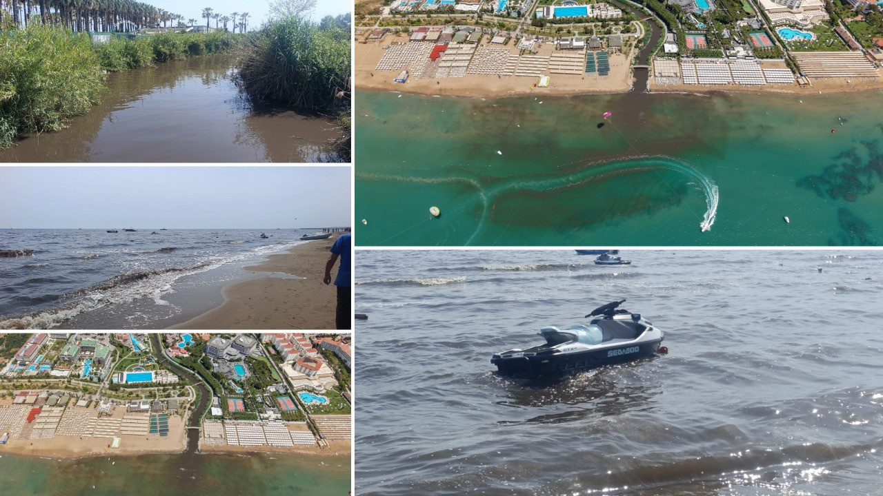 Manavgat'da 'pes' dedirten görüntü