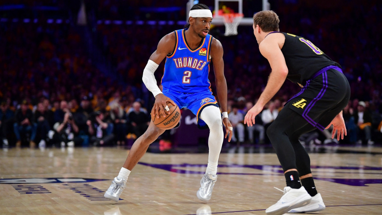 Shai, LeBron'u evine yolladı: Thunder Lakers'ı süpürdü