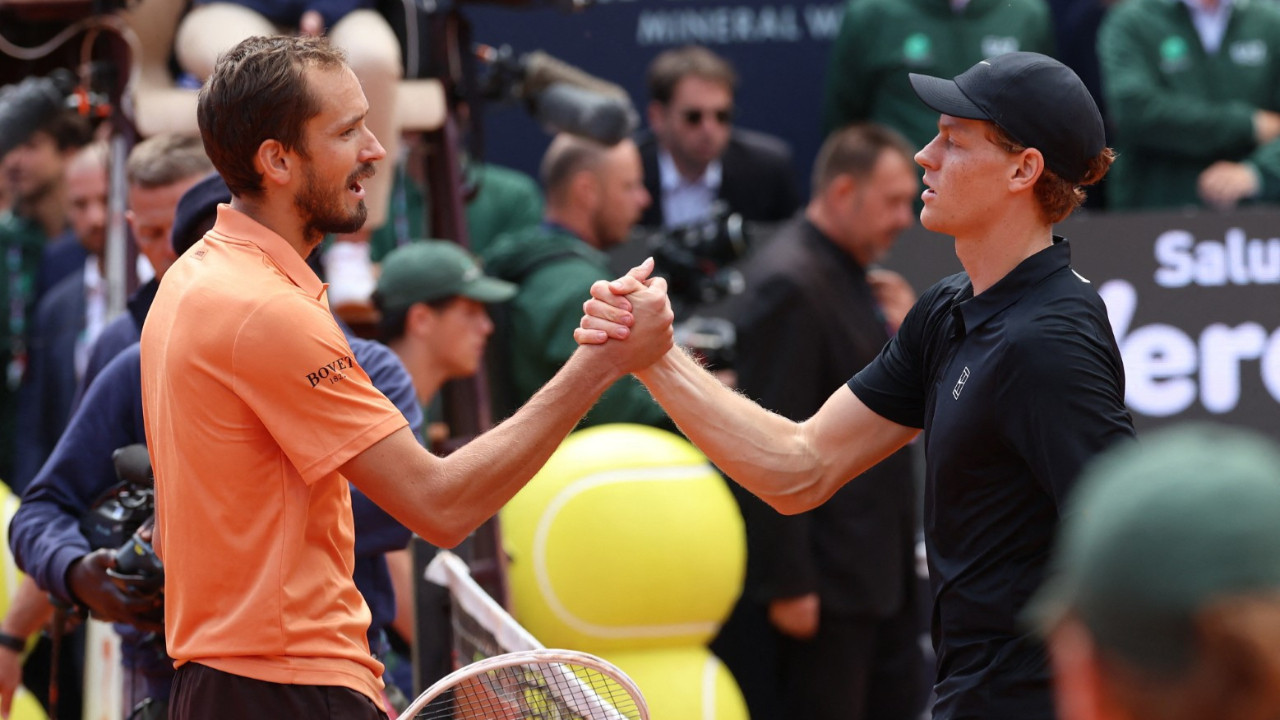 Roma Açık'ta erkelerde finalin adı: Jannik Sinner - Casper Ruud