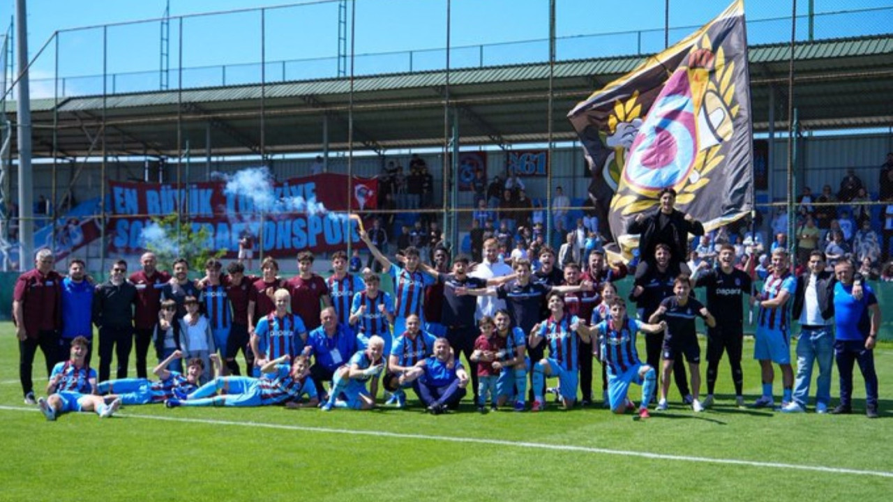 19 Yaş Altı PAF Ligi'nde şampiyon yine Trabzonspor: 3'te 3 yaptılar