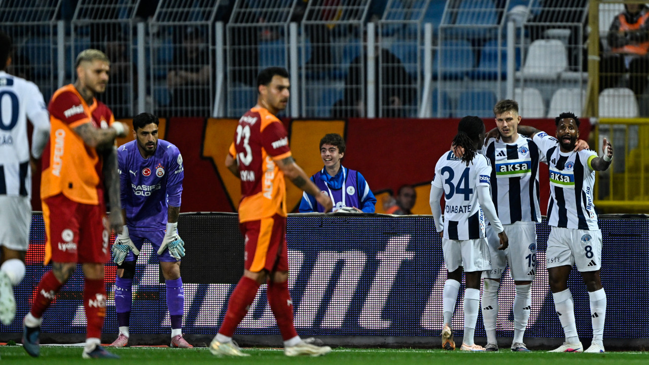 Kasımpaşa Galatasaray'ı yıktı, lige tutundu: 1-0