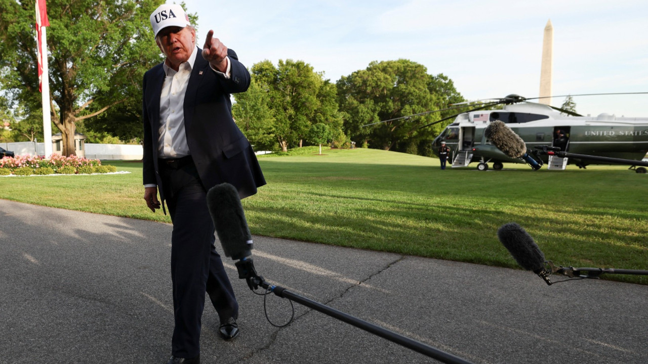 Trump'tan yeni Beyaz Saray planı: Helikopter pisti istiyor
