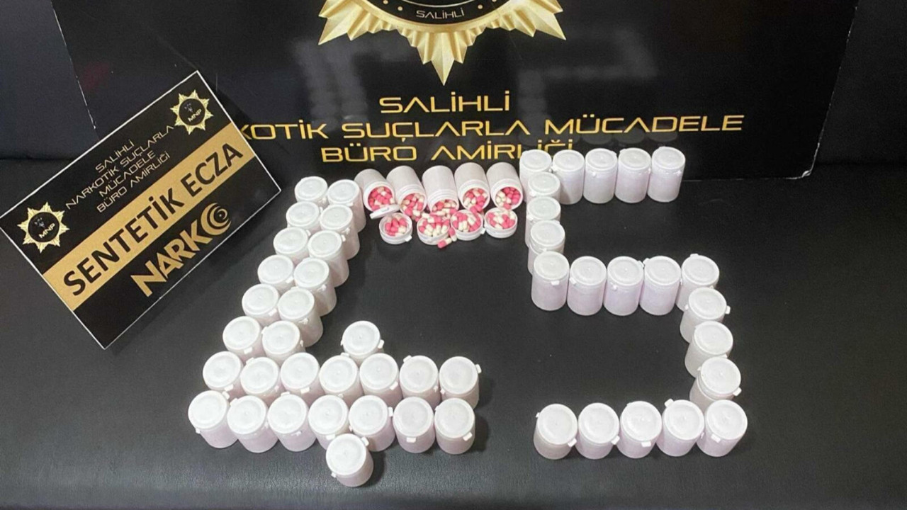42 bin sentetik hapla yakalandılar