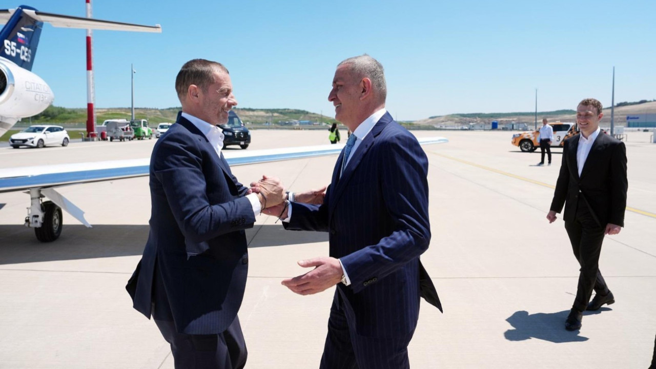 Aleksander Ceferin, İstanbul'da: İbrahim Hacıosmanoğlu havalimanında karşıladı