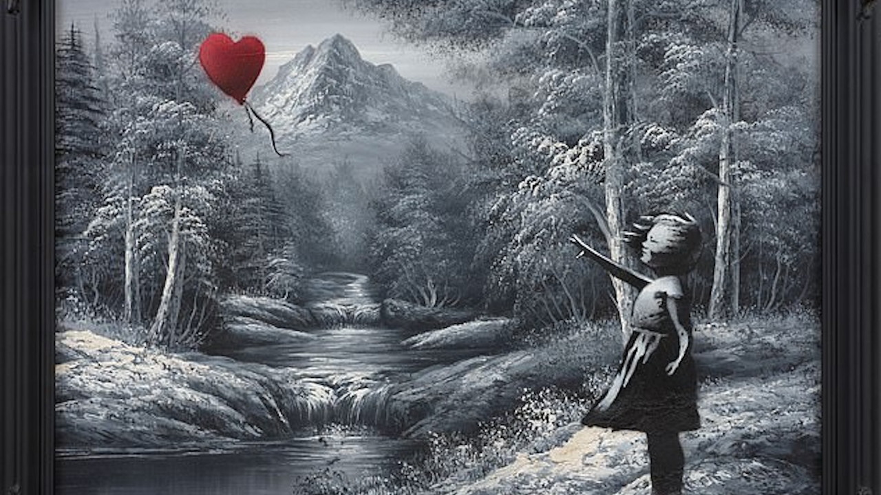 Banksy'nin bilinmeyen eseri ortaya çıktı: Dudak uçuklatan fiyata satılacak