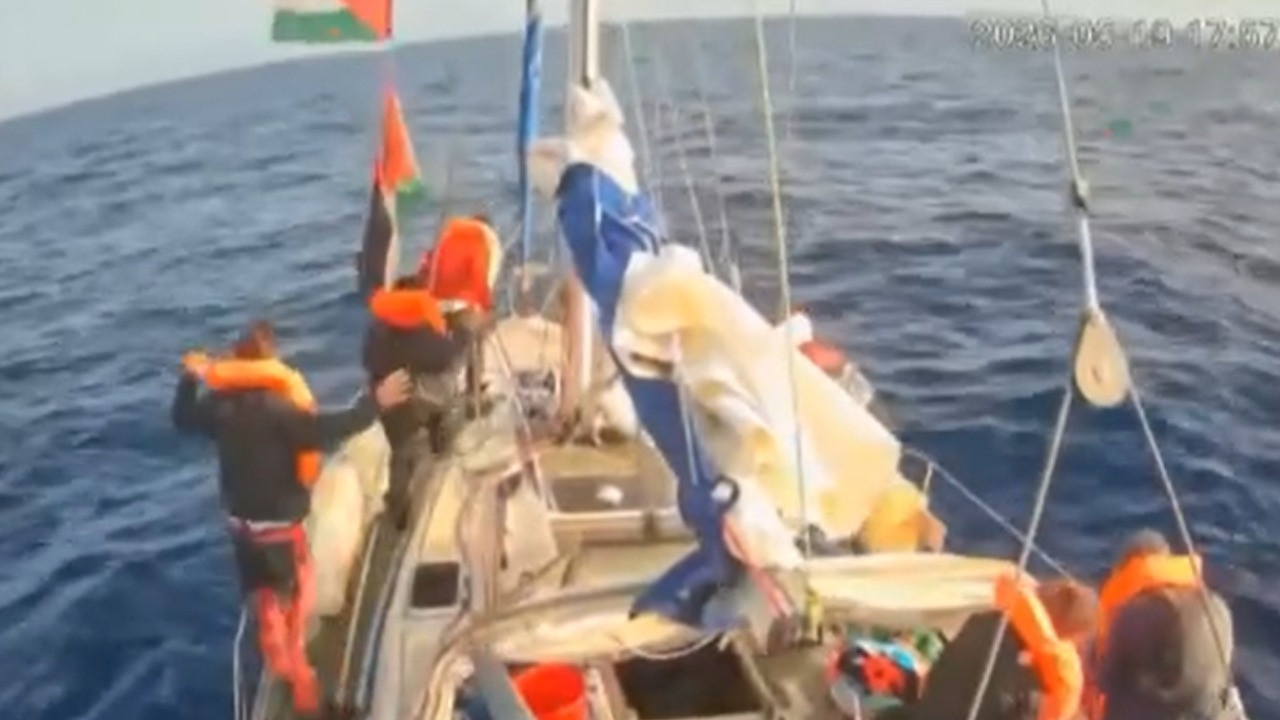 İsrail, Sumud Filosu'ndaki son tekneye de müdahale etti