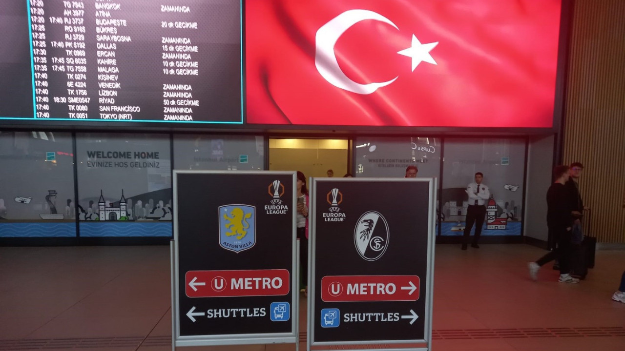 İstanbul Havalimanı'nda Avrupa Ligi finali heyecanı