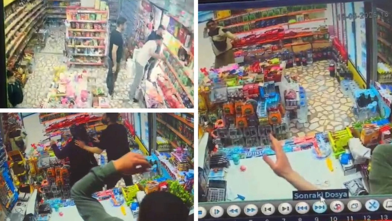 Sultangazi’de markette gerginlik: Annesi engelli genci güçlükle sakinleştirdi