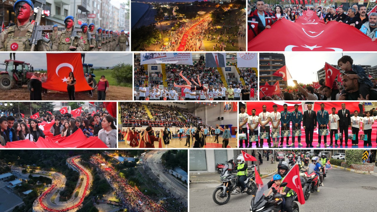 Türkiye'nin dört bir yanında 19 Mayıs coşkusu