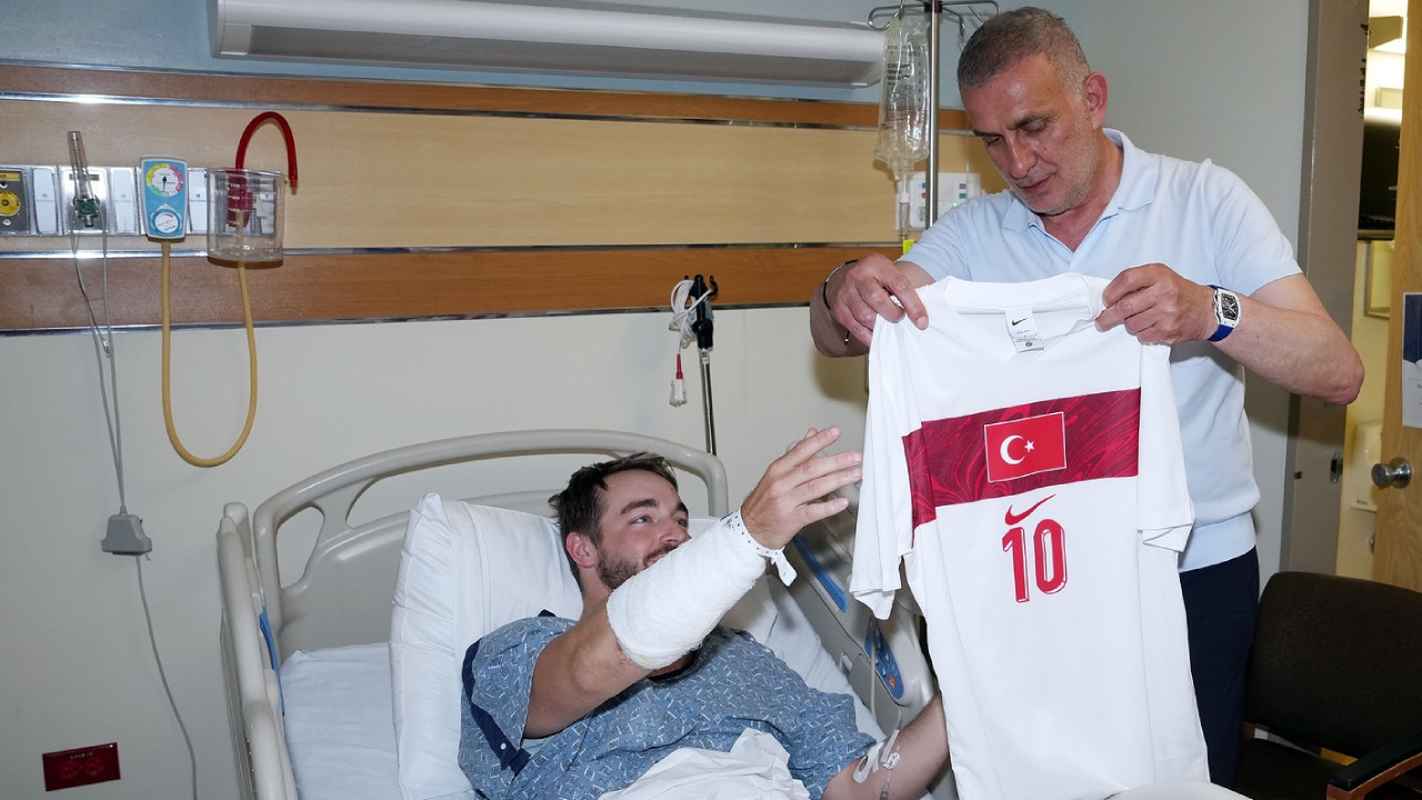 İbrahim Hacıosmanoğlu'ndan Amerikalı polise ziyare…