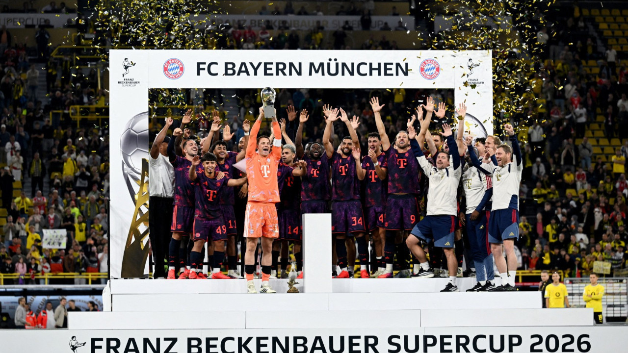 Bayern Münih, Dortmund’u geçip Süper Kupa'ya uzandı