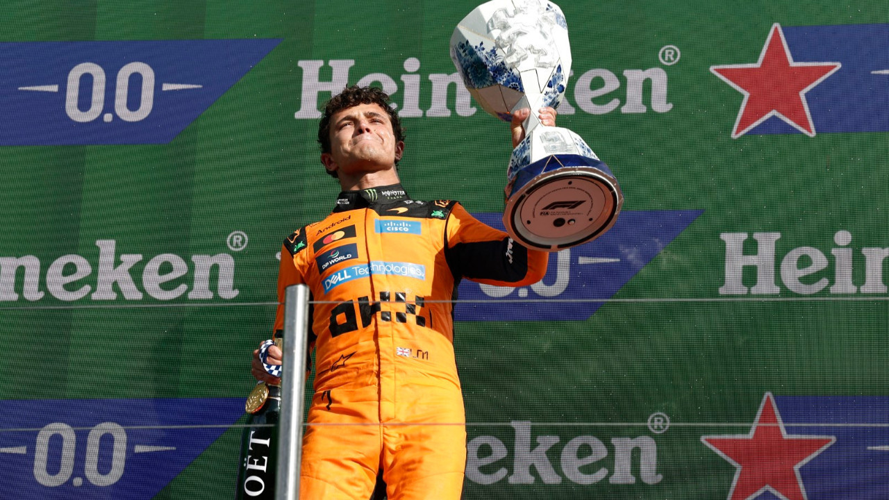 Hollanda Grand Prix’sinde zaferin adı Lando Norris